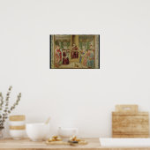 St. Augustine Reading Rhetorik Poster (Küche)