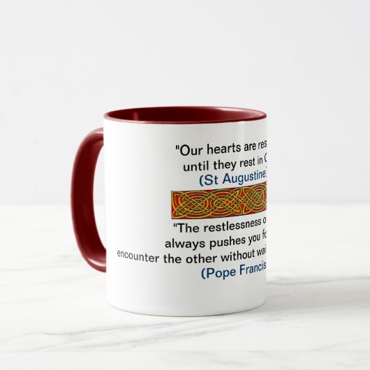 St Augustine - Tasse 1 (Vorderseite Links)