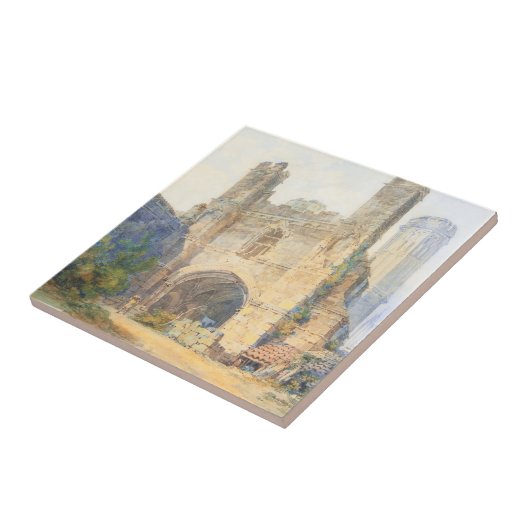 St Augustine Tor, Canterbury Fliese (Seite)