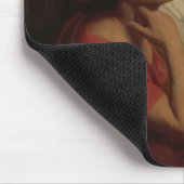 St Augustine und sein Mutter St. Monica, 1855 Mousepad (Ecke)