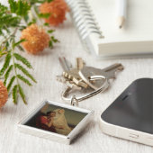 St Augustine und sein Mutter St. Monica, 1855 Schlüsselanhänger (Seite)