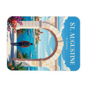 St. Augustine USA Magnet (Horizontal)