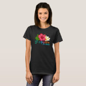 St Augustine Vacation Florida Tropical Hibiscus Fl T-Shirt (Vorne ganz)