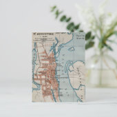 St Augustine Vintage Karte Postkarte (Stehend Vorderseite)