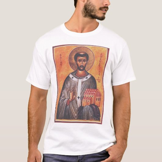 St Augustine von Canterbury T-Shirt (Vorderseite)