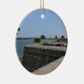 St- Augustineansicht vom Fort in Richtung zur Keramikornament (Rechts)