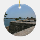 St- Augustineansicht vom Fort in Richtung zur Keramikornament (Hinten)