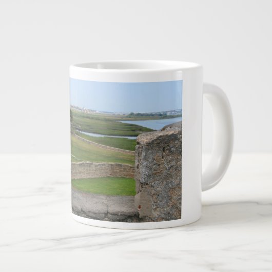 St- Augustineansicht vom Schloss Jumbo-Tasse (Vorderseite Rechts)