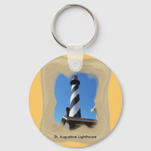 St- Augustineleuchtturm Schlüsselanhänger