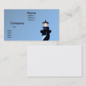 St- Augustineleuchtturm Visitenkarte (Vorne/Hinten)