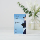 St- Augustineleuchtturm Visitenkarte (Stehend Vorderseite)