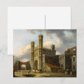 St. Augustine's Gate Canterbury England Postkarte (Vorne/Hinten)