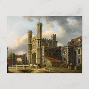 St. Augustine's Gate Canterbury England Postkarte