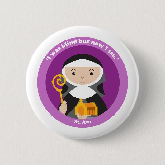 St. Ava Button (Vorderseite)
