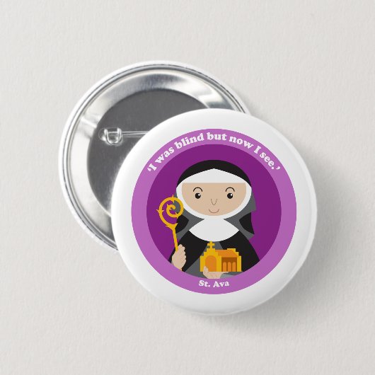 St. Ava Button (Vorne & Hinten)