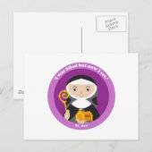 St. Ava Postkarte (Vorne/Hinten)