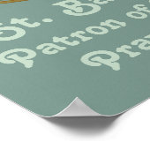 St. Barbara (BK 001) 11"x16,5" Poster 1 (Ecke)