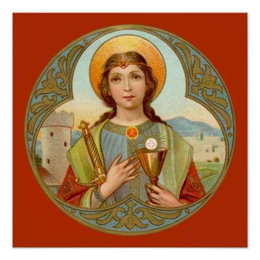 St. Barbara (BK 001) 20"x20" Poster 3 (Vorderseite)