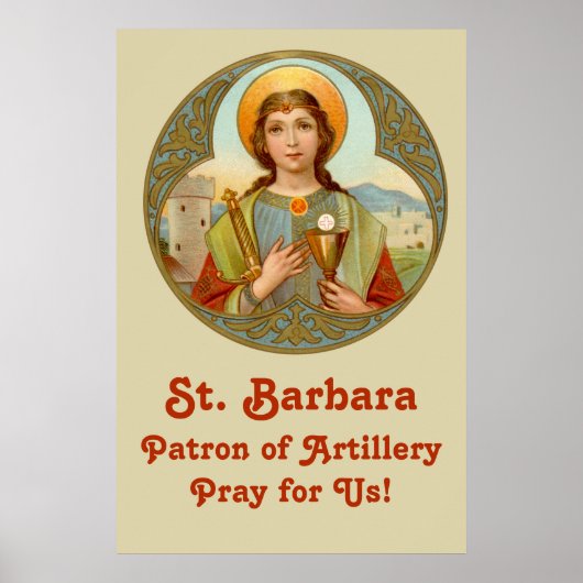 St. Barbara (BK 001) 24"x36" Poster 2 (Vorne)