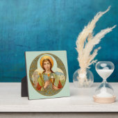 St. Barbara (BK 001) 5,25"x5,25" Square Fotoplatte (InSitu)