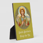 St. Barbara (BK 001) 5"x7" Fotoplatte (Seite)