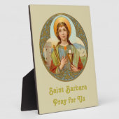 St. Barbara (BK 001) 8"x10" Fotoplatte (Seite)