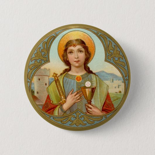 St. Barbara (BK 001) Button (Vorderseite)