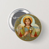 St. Barbara (BK 001) Button (Vorne & Hinten)