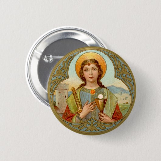 St. Barbara (BK 001) Button (Vorne & Hinten)