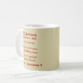 St. Barbara (BK 001) Kaffeetasse 1c (Vorderseite Links)