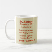 St. Barbara (BK 001) Kaffeetasse 1c (Links)