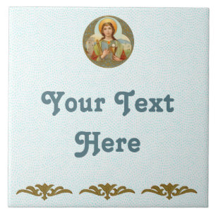 St. Barbara (BK 001) Keramik Tile 2 Fliese