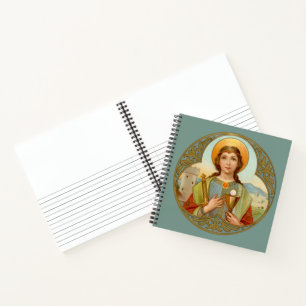 St. Barbara (BK 001) Square Notizblock