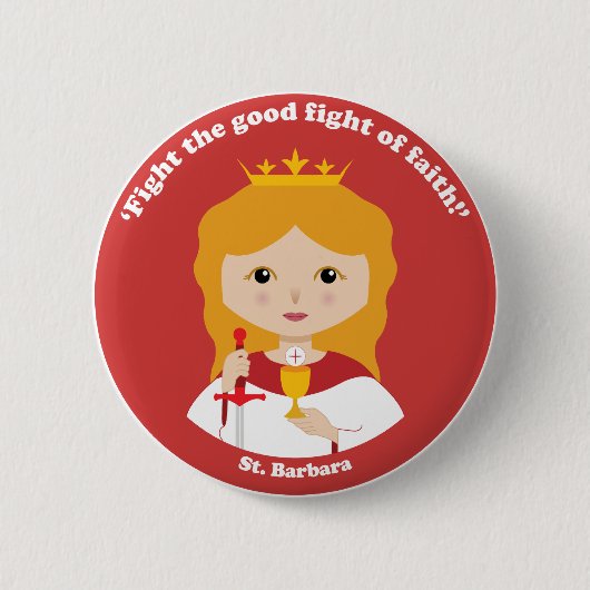 St. Barbara Button (Vorderseite)