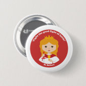 St. Barbara Button (Vorne & Hinten)