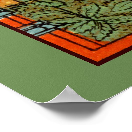 St. Barbara (JP 01) 24"x36" Poster 2 (Ecke)