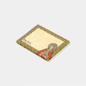 St. Barbara (JP 01) 4"x3" Post-it Klebezettel (angewinkelt)