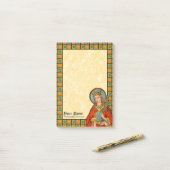 St. Barbara (JP 01) 4"x6" Post-it Klebezettel (Auf Schreibtisch)