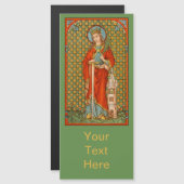 St. Barbara (JP 01) 4"x9" Magnetkarte (Vorne/Hinten)