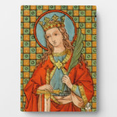 St. Barbara (JP 01) 5"x7" Fotoplatte (Vorderseite)
