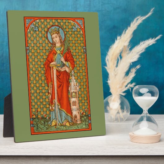 St. Barbara (JP 01) 8"x10" Fotoplatte (Seite)