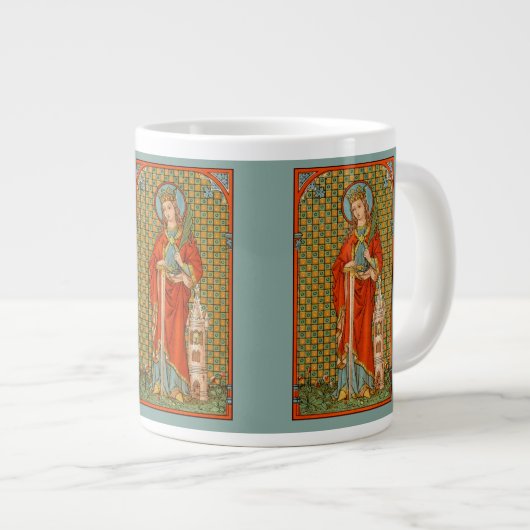 St. Barbara (JP 01) Jumbo Tasse 2 (Vorderseite Rechts)
