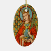 St. Barbara (JP 01) Keramikornament (Rechts)