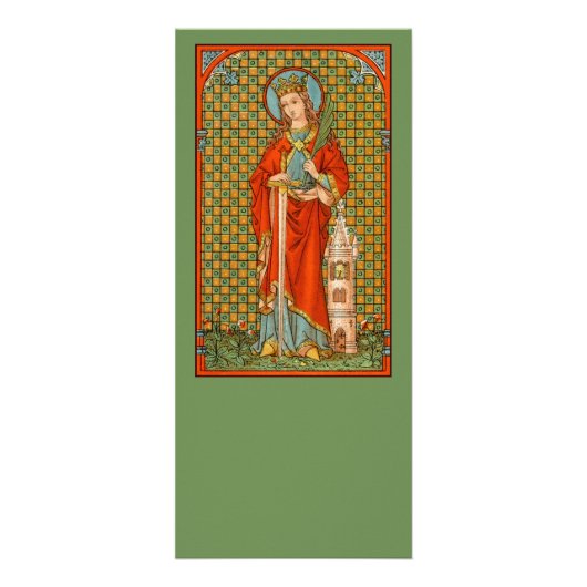 St. Barbara (JP 01) Rackkarte 4 Werbekarte (Vorne)