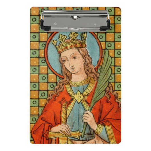 St. Barbara (JP 01) (Stil 1) Mini Klemmbrett (Vorderseite)