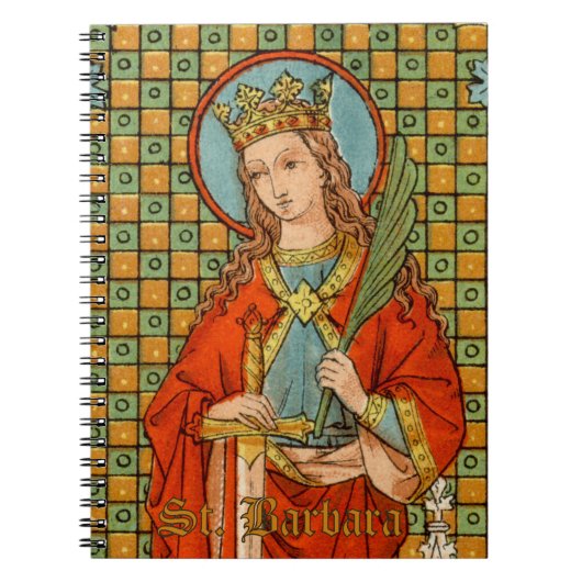 St. Barbara (JP 01) (Stil 1) Notizblock (Vorderseite)