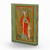 St. Barbara (JP 01) Vertikales Papergewicht oder Fotoblock (Rechts)