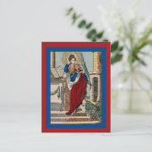 St. Barbara mit Artillerie (M 007) Postkarte (Stehend Vorderseite)