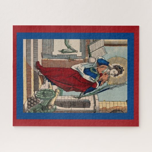 St. Barbara mit Artillerie (M 007) Puzzle (Horizontal)