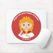 St. Barbara Mousepad (Mit Mouse)